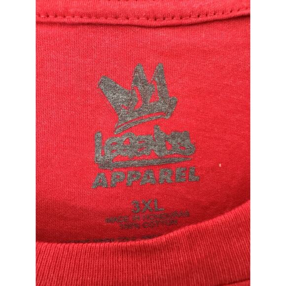 NWOT ICE-T Original Gangster The Next 50 Red Short Sleeve T-Shirt Mens Size 3XL - Picture 4 of 4